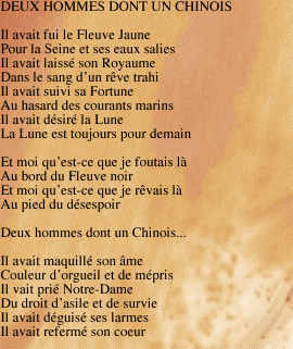 DEUX HOMMES DONT UN CHINOIS