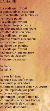 LA HAINE